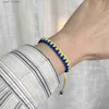 Chain Charm Geel Blauw Oekraïne Armbanden Voor Vrouwen Mannen Handgemaakte Oekraïense Vlag Kleur Geweven String Armband Nieuw Ontwerp Paar JewelryL231115