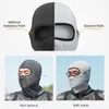 Ciclismo Caps Máscaras ROCKBROS Verão Mulheres Homens Chapéu Anti-UV Full Face Máscara Capacete de Motocicleta Balaclava Ice Silk Respirável Dustproof Ciclismo Cap 231213