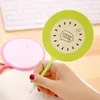 4pcs/lot Kawaii Fan Style Fresh Fruit Design Ballpoint Pen Ball Funny Students' Gift Kids' Toy Office School Supplies