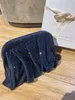 Sac de cosmétiques de luxe pour femmes Top Designer fourre-tout Designer bleu profond strass femmes sac à main rabat de mode brillant Wang cristal fourre-tout de haute qualité petits sacs à main