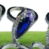 Кринг камня для родов векалона 925 Стерлинговая серебряная вода капля 5а Cz Обручальные кольца для женщин для женских свадебных украшений подарки Gift6587375