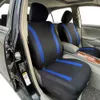 New Black Blue Polyester And Air Mesh Fabric Car Seat Covers Universal Size Car Accessories Interior Fit For Most Car Suv Truck Van