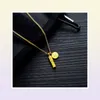 openable capsule pendant necklace men women luxury designer letter pendants stainless steel mens cuban link chain gold3303899