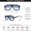 Sunglasses Retro Polygon Pilot Women Gradient Green Tea Shades UV400 Brand Designer Trending Men Unique One Piece Sun Glasses