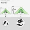 Namioty i schroniska Ultralight Camping Piramid Tent Namiot deszczowy Bushcraft Namiot 1 1,6 m/2,2M Outdoor Schronienie do gotowania na obserwowanie ptaków Q231117