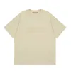 Felpe essenziali da uomo T-shirt Abbigliamento moda 2023Ss Marchio trendy americano Nebbia Essen Doppio filo Grande 196