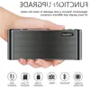 Freeshipping HiFi Bluetooth -högtalare Portable Wireless Super Bass Dual Speakers Soundbar With Mic TF FM Radio USB Sound Box DKNPT