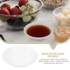 Plates 12 Pcs Disposable Seasoning Plate Soy Sauce Baking Platter Pp Small Dinner