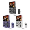 Lettori di giochi portatili R36S Lettore video tascabile portatile Giochi da 64 GB Schermo IPS da 3,5 pollici Macchina da gioco portatile nostalgica 3D Dual-System per bambini 231114
