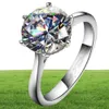 Vecalon Luxus Vintage 3in1 Ring Set 925 Sterling Silber Diamanten Cz Verlobung Eheringe Für Frauen Party Finger Jewelr2917420