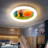 Lampadari Pallacanestro Lampadario a LED Illuminazione per camera Ragazzi Ragazze Bambini Camera da letto Decorazione Lampade da soffitto Nursery Kids