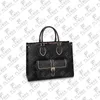M46154 Onthego Tote Bag na ramię Kobiet moda luksusowa designerka torba na zakupy crossbody Wysoka jakość najlepszej torebki 5A szybka dostawa
