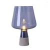 Lampes De Table Tiffany Vitrail Lampe Tete De Lit Shadeless Vert Céramique Violet Chambre