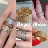 Solitaire Ring Huitan Lüks Geniş Söz Yüzükleri Kadınlar için Pull Caved CZ Köpüklü Alyans Gümüş/Altın Moda Takı 231115
