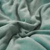 毛布ダブルソリッドカラースローブランケットフランネルフリースソフトアダルト冬の暖かいステッチふわふわベッドリネンベッドスプレッドソファベッドルーム231115