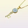 Benedict Medal Key Alloy Charms Pendant Necklaces travel protection Pendants Necklaces Antique Silver and Gold 20pcs/lots A-577d6351362