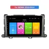 128G Car Video for TOYOTA SIENNA 2010-2014 Android System 9 Inch Vehicle GPS Touch Screen Head Unit with Google Map