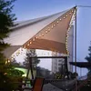 庭の装飾1〜2pc led led solar string light屋外の防水クリスマスデコレーション30球根レトロキャンプガーランドパーティーフェアリーランプ230414