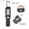 Lanterne de camping C2 COB LED lampe de poche rechargeable lanterne portable USB lampe de travail travail flexible lampe magnétique lampe de camping d'urgence Q231116