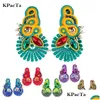 Dangle Chandelier Kpacta Soutache Handmade Sales Sales Luxury Lace Earring for Women 2021 Charms Bohemian Jewelry Wholesa Drop D Dhgarden DHNQ4