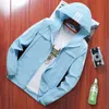 Men's Jackets Men Summer Zip Pockets UV Sun Protection Jackets Skin Coats Mens Breathable Ultra-Light Windbreaker Men's Hiking Fishing Hooded 231115