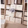 Depolama kutuları kutular dokunmamış kumaş kumaş bin Çekmeceler Baskets | Closet Organizer BasketBoxbinShelf Katlanabilir Küp 231114