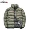 남자 다운 파카 캄퍼 박스 재킷 겨울 재킷 남자 재킷 겨울 캠핑 자켓 다운 합성 울트라이트 재킷 따뜻한 J231115