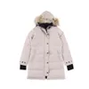 Alta qualidade dos homens casaco de ganso real grande pele de lobo gansos canadenses inverno nova jaqueta wyndham casaco roupas moda casual 113