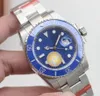 2023 Mens 시계 자동 기계 역학 세라믹 41mm 풀 스테인레스 스틸 방수 시계 Luminous Sapphire Wristwatches Montre de Luxe