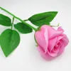 Kwiaty dekoracyjne 40 szt. Rose kwiat łodygi pojedynczy gałąź plastikowe łodygi