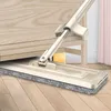 Magic Mop Pulizia pavimenti autopulente Spin And Go Squeeze Lavaggio in microfibra 210805 Strumento per accessori bagno domestico Piatto Mvkkd