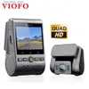 자동차 DVRS VIOFO A129 PLUS DUO CAR DVR DASH CAM 리어 뷰 카메라 자동차 비디오 레코더 쿼드 HD 야간 비전 소니 센서 대시 캠 Q231115