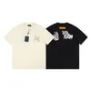 T-shirt da strada hip-hop t-shirt a maniche corte stampata in stile pista t-shirt da uomo da uomo personalizzata di alta qualità abbigliamento sportivo 444d32