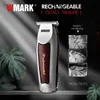 Hair Trimmer WMARK NG310 Cordless Professional For Men Electric Detail Beard Cutting Machine Edge Outlines 231115