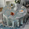 TABLE Doek Europeaan Luxe kwastjes Ronde 150 cm 180 cm Vintage Jacquard rechthoekig vierkante Dining Coffee Cover Party Decor