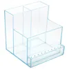 Nail Art Kits Bit Tool Box Shelving Brackets Manicure Tools Mailbox Bracket Plastic Lipstick Holder Base Grinder Storage Rack