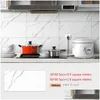 Wall Stickers Pvc Thickened Marble Kitchen Adhesive Tiles Floor Sticker Toilet Waterproof Wallpaper Self Decoration Drop Delivery Ho Dhoew