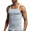 Camisetas sin mangas para hombres Chaleco de moda Hogar Dormir Casual Hombres Colete Algodón Sólido Tee Gay Ropa sexy Ropa sin mangas 230414