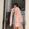 Women's Fur Faux 2023 Real Mink Whole Coat for Women Long Natural Skirt with Collar Winter Thick Warm Female Jacket 231114