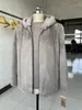 Men's Fur Faux Winter Warm Men Thick Hoodies Tops Fluffy Fleece Hooded Jacket Coat Long Sleeve Cardigans Sweatshirts 2023 Z69 231114