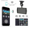 DVR per auto Full HD 1080P WiFi GPS Dash Cam Videocamera vista posteriore Videoregistratore Visione notturna Auto Black Box Dashcam Monitor di parcheggio Q231115