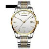 Horloges Luxe quartz horloge Zwitsers vlaggenschipwinkel Heren Top Tien waterdichte stalen banden en lichtgevend
