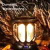 Camping Laterne Retro Camping Laterne Tragbare wiederaufladbare COB Zelt Lampe Outdoor Camping Lichter LED Taschenlampe Wandern Klettern Notlicht Q231116