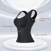 Cinture Donna Shapewear Shaper Vest Girdle Posture Corrector Control Top Intimo Guaina Reggiseno Top Body Dimagrante Senza cuciture Pancia Cor C0A6