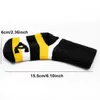 Andra golfprodukter 9st stickade golfhuvudskydd täcker klubbjärngolfstrykjärn huvud täcker stickade långhals strumpstil golf headcovers washable 231114