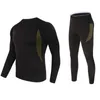 Herren-Trainingsanzüge, Herbst-Winter-Männer, Fleece, Thermo-Unterwäsche, Outdoor, Tarnung, Sportanzug, Reiten, Militär, taktisch, 2-teilig