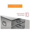 FreeShippingHousehold 2 Strati In Acciaio Inox Riso Noodle Roll Panino Al Vapore Macchina Per Vermicelli Rotolo Forno A Vapore Elettrico st Nxof