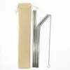 4+1 Stainless Steel Straw Set 20 oz Straw Burlag Bag Packing Free Combination