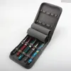 Pencil Bags Pen Storage Bag For 24/10 Pens Zipper Warterproof Pen Storage Bag Black For Pen Case Holder Storage Pouch Pencil 231115