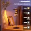 Кемпинговый фонарь Мини-винтажный светильник для кемпинга Портативные фонари Haning Camp с подставкой Перезаряжаемый 5 режимов освещения Мощный светодиодный фонарик На открытом воздухе Q231116